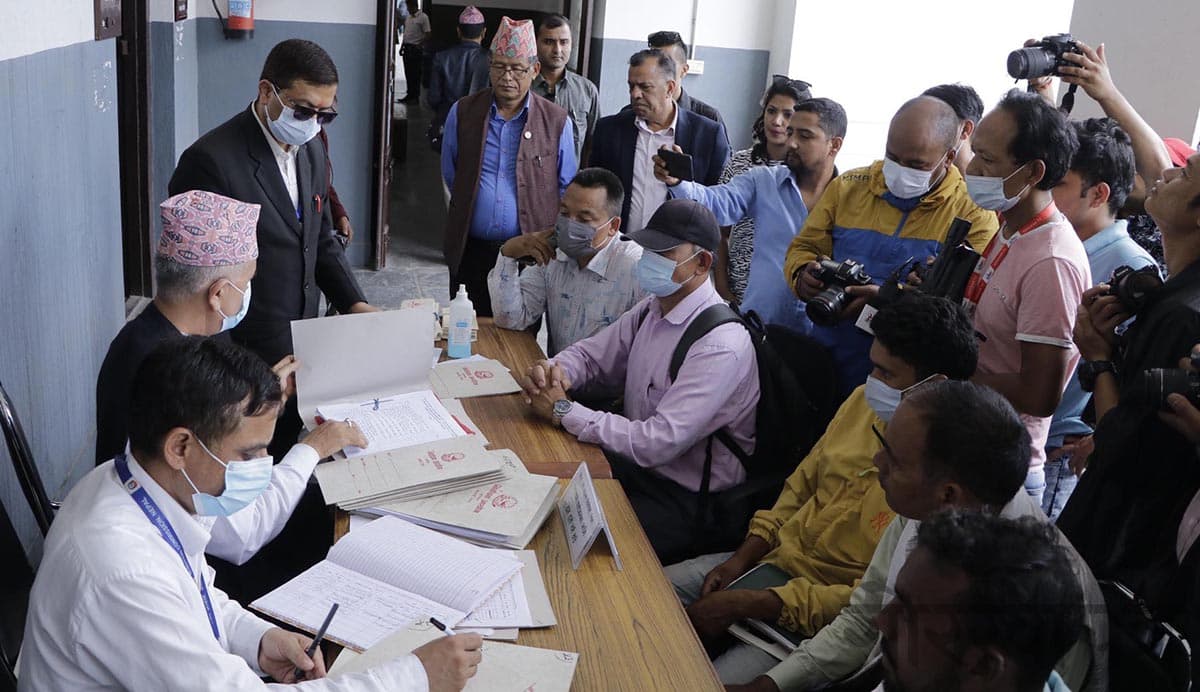 निर्वाचनका लागि ८४ दल दर्ता (सूचीसहित)