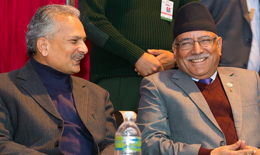 दाहाल र भट्टराईबीच साझा चिन्हमा चुनाव लड्ने सहमति, घोषणापत्र पनि एउटै हुने