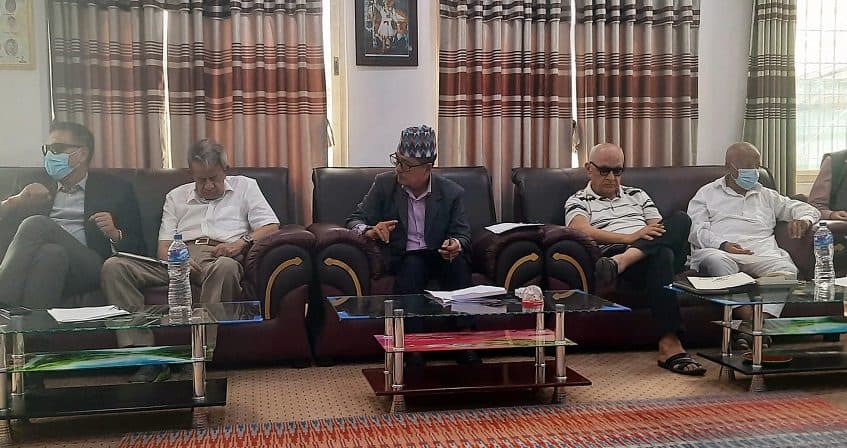 राप्रपाद्धारा निर्वाचनलक्षित विभिन्न समिति गठन, तालमेलको निर्णय गर्ने जिम्मा अध्यक्ष लिङ्देनलाई