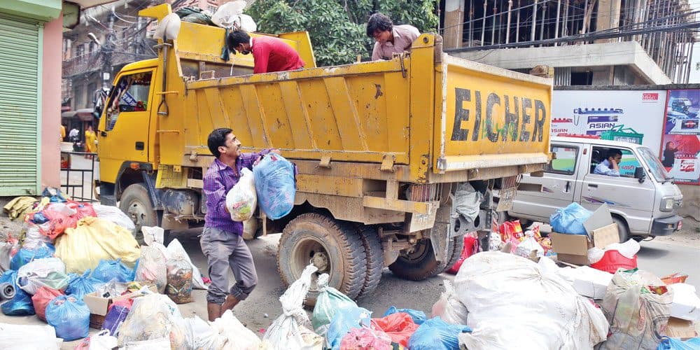 काठमाडौंमा कुहिने फोहर व्यवस्थापनका लागि स्थान पहिचान भएन
