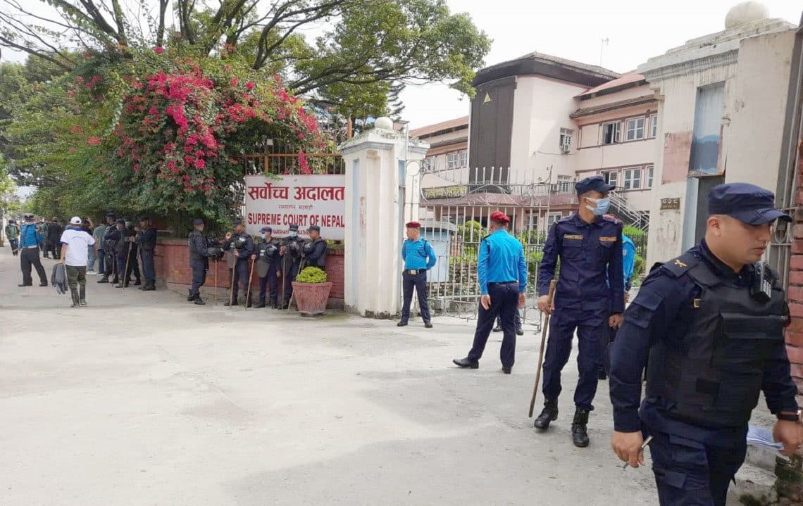 जबरा फर्कने तयारी गरेपछि सर्वोच्चमा सुरक्षाकर्मी परिचालन