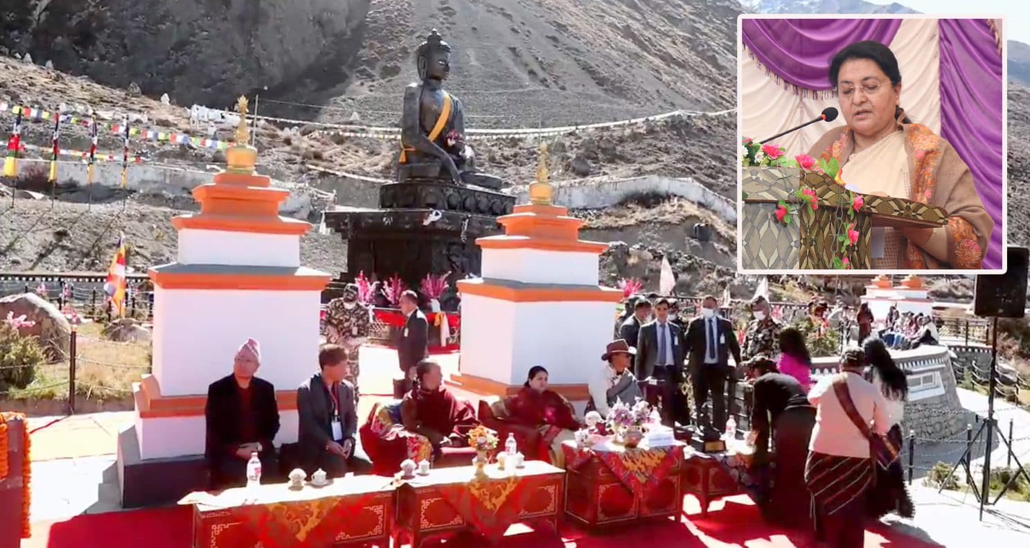 मुक्तिनाथ हिन्दू र बौद्धमार्गीको आस्थाको धरोहर : राष्ट्रपति भण्डारी