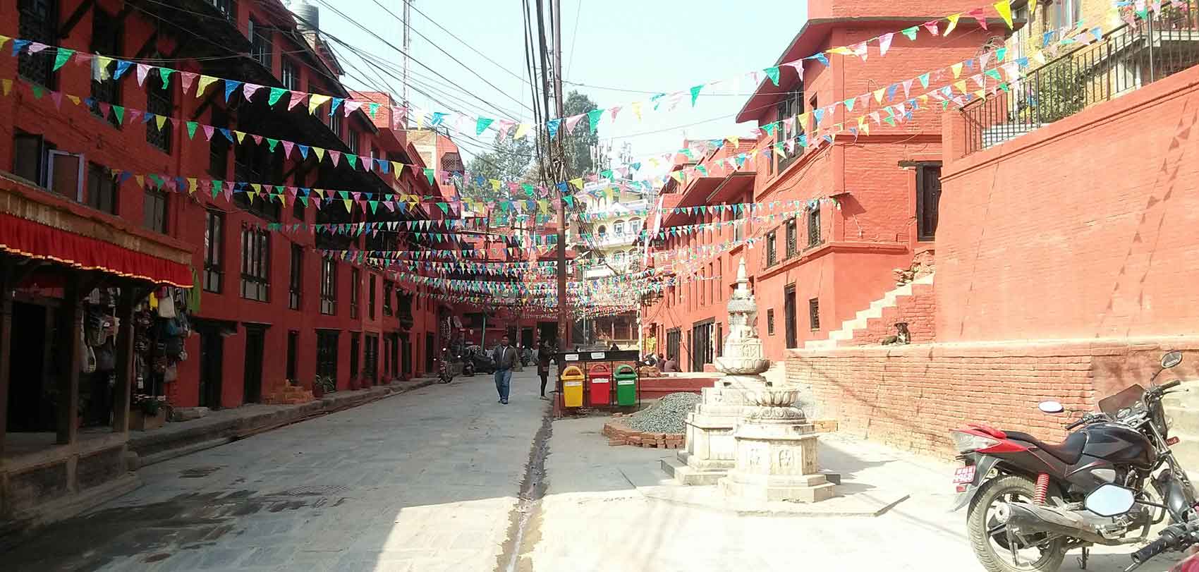 दुई सय ५० वर्षअघि भत्किएको कीर्तिपुर दरबार फेरि बन्दै