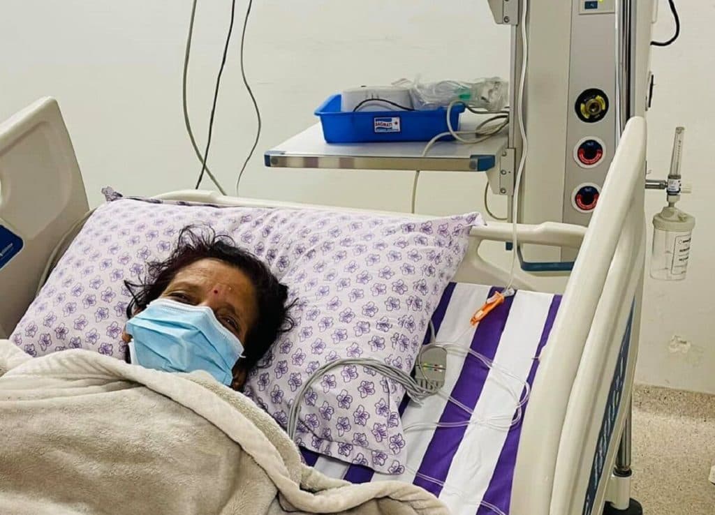प्रचण्डपत्नी सिताको स्वास्थ्य अवस्था जटिल, भेन्टिलेटरमा उपचार हुँदै