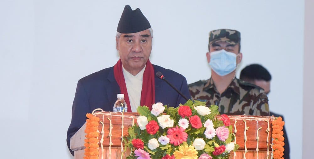 प्रकृति संरक्षणमा अन्तरनिकायबीच समन्वय र सहजीकरण आवश्यक : प्रधानमन्त्री देउवा
