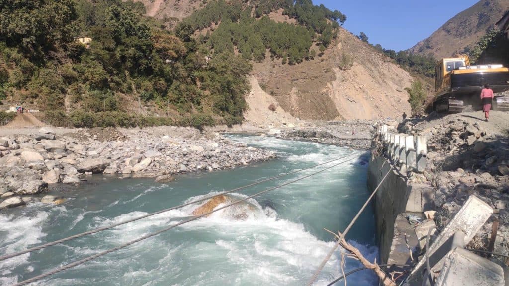 महाकाली नदीमा आफूखुशी तटबन्ध नबनाउन भारतलाई कूटनीतिक नोट